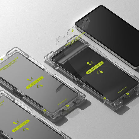Ringke Dual Easy Pro Film átlátszó védőfólia Samsung Galaxy Z Flip7 készülékhez