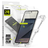 Folie de protectie Ringke Dual Easy Pro Film (set de 2) compatibil cu Samsung Galaxy Z Flip7, Transparent