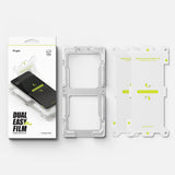 Folie de protectie Ringke Dual Easy Pro Film (set de 2) compatibil cu Samsung Galaxy Z Flip7, Transparent