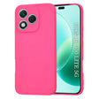 Husa de protectie Techsuit SoftFlex compatibil cu Honor 400 Lite, Roz Intens