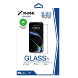 Folie de protectie ANANK 2.5D 1X Reinforced Full Glass (set de 10) compatibil cu iPhone 16 Pro, Negru