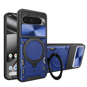 Husa de protectie Techsuit CamGuard Pro compatibil cu Google Pixel 10 Pro XL, Albastru