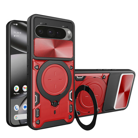 Husa de protectie Techsuit CamGuard Pro compatibil cu Google Pixel 10 Pro XL, Rosu