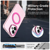 Husa de protectie Techsuit CandyCase MagSafe compatibil cu Honor 400, Roz