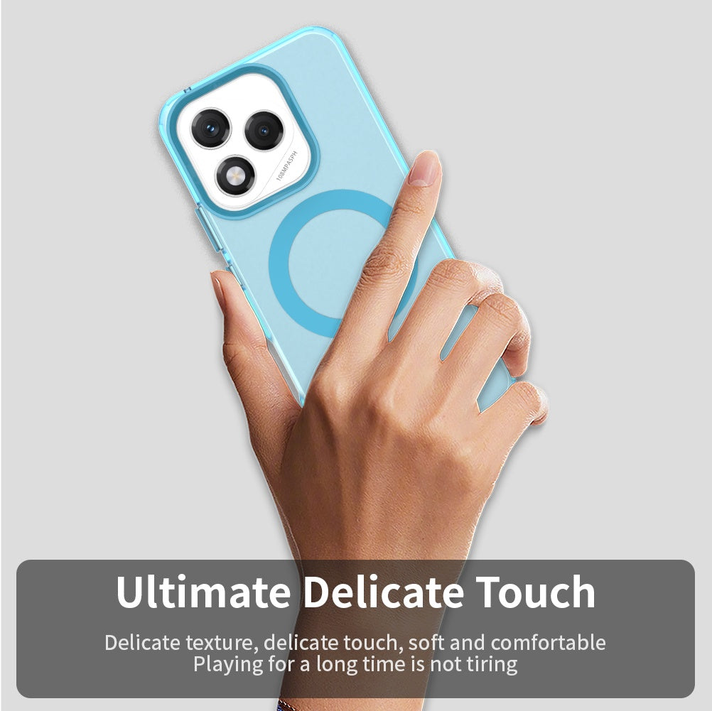 Husa de protectie Techsuit CandyCase MagSafe compatibil cu Honor 400 Lite, Albastru
