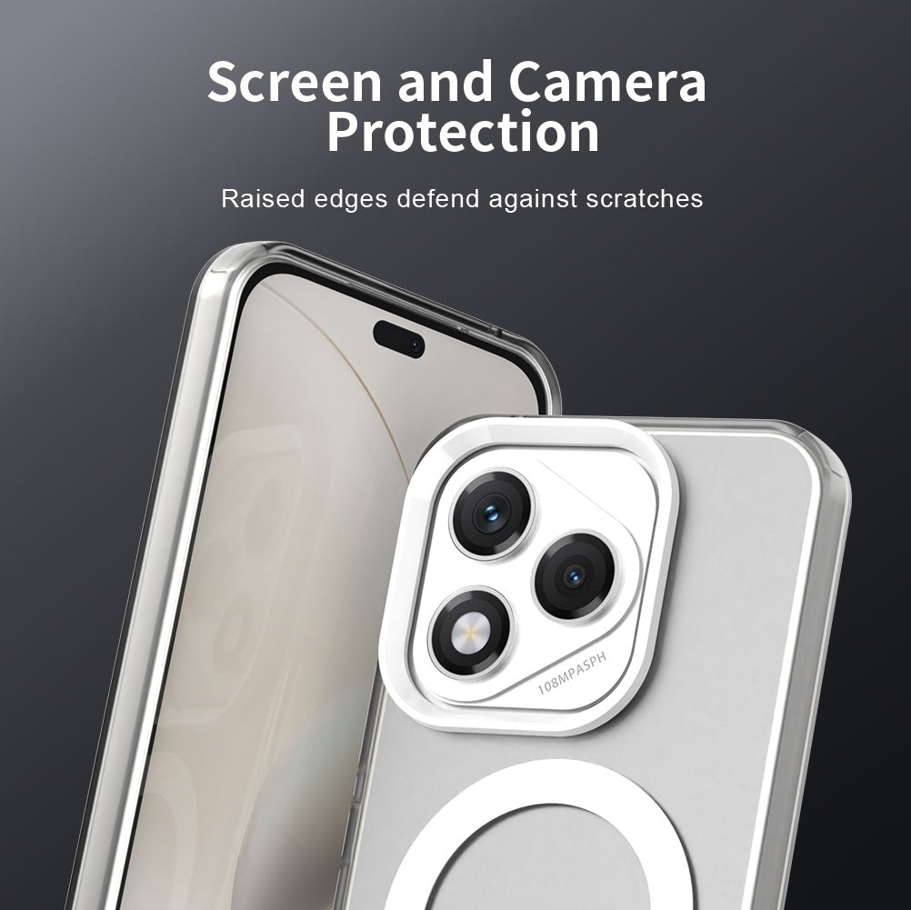 Husa de protectie Techsuit CandyCase MagSafe compatibil cu Honor 400 Lite, Alb