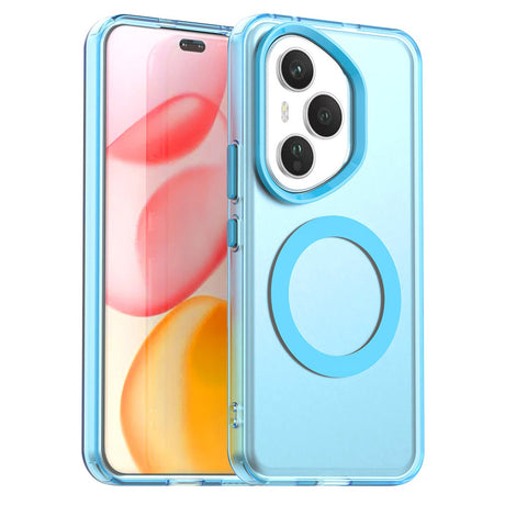 Husa de protectie Techsuit CandyCase MagSafe compatibil cu Honor 400 Pro, Albastru