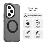 Husa de protectie Techsuit CandyCase MagSafe compatibil cu Honor 400 Pro, Negru