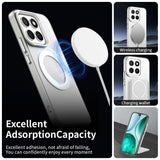 Husa de protectie Techsuit CandyCase MagSafe compatibil cu Honor X8c, Alb