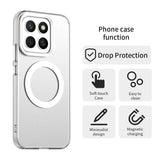 Husa de protectie Techsuit CandyCase MagSafe compatibil cu Honor X8c, Alb