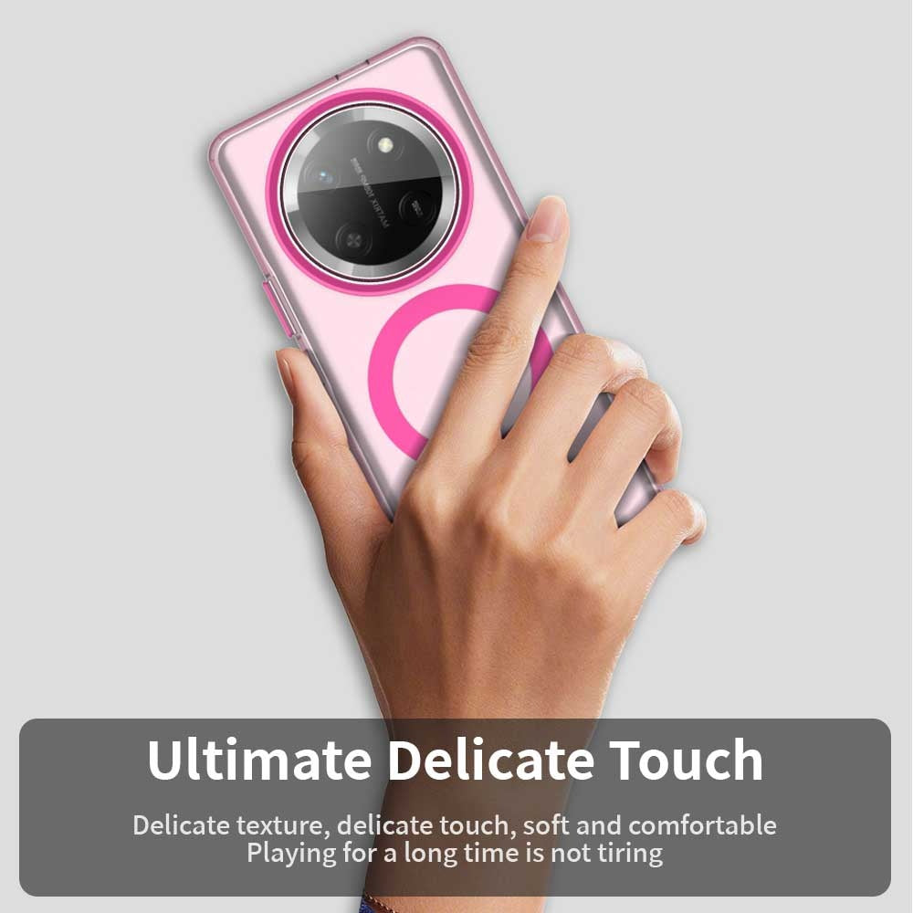 Husa de protectie Techsuit CandyCase MagSafe compatibil cu Honor Magic7 Lite / X9c, Roz