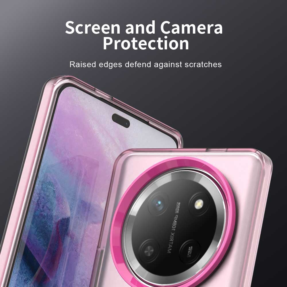 Husa de protectie Techsuit CandyCase MagSafe compatibil cu Honor Magic7 Lite / X9c, Roz