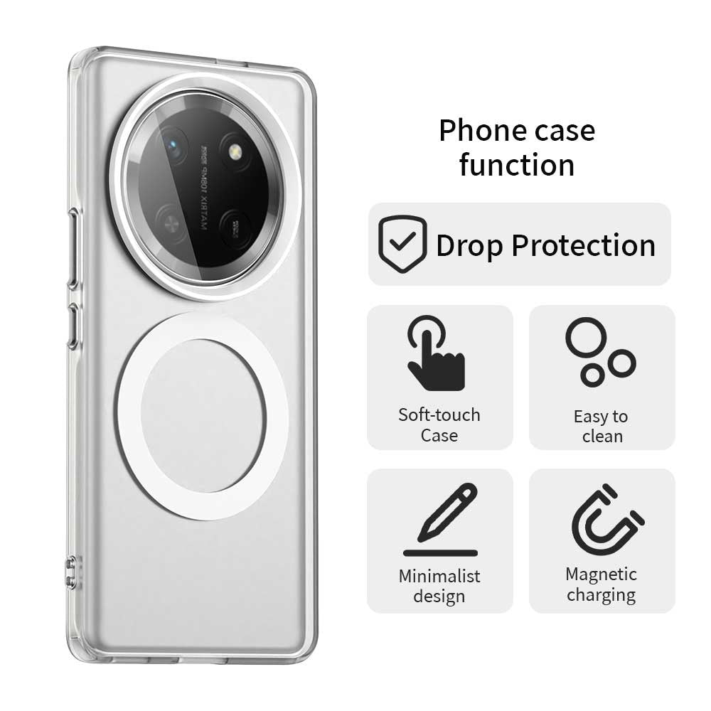 Husa de protectie Techsuit CandyCase MagSafe compatibil cu Honor Magic7 Lite / X9c, Alb