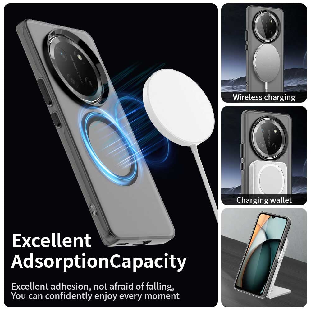 Husa de protectie Techsuit CandyCase MagSafe compatibil cu Honor Magic7 Lite / X9c, Negru
