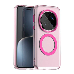 Husa de protectie Techsuit CandyCase MagSafe compatibil cu Honor Magic7 Pro, Roz