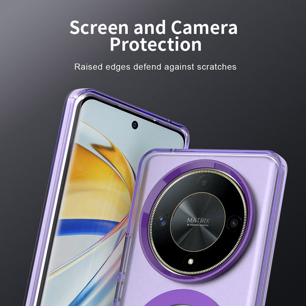 Husa de protectie Techsuit CandyCase MagSafe compatibil cu Honor Magic6 Lite, Mov