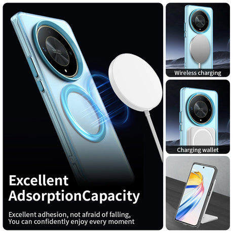 Husa de protectie Techsuit CandyCase MagSafe compatibil cu Honor Magic6 Lite, Albastru