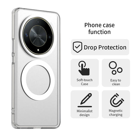 Husa de protectie Techsuit CandyCase MagSafe compatibil cu Honor Magic6 Lite, Alb