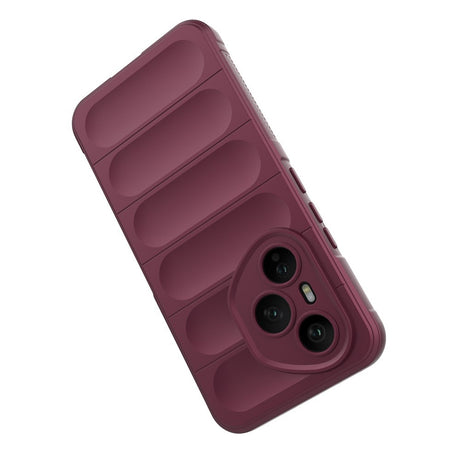 Husa de protectie Techsuit Magic Shield compatibil cu Honor 400 Pro, Bordo
