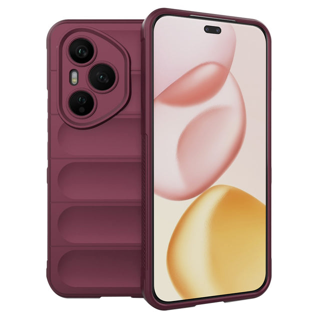 Husa de protectie Techsuit Magic Shield compatibil cu Honor 400 Pro, Bordo