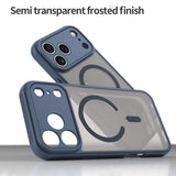 Husa de protectie Techsuit HaloFrost II MagSafe compatibil cu iPhone 17 Pro, Bleumarin