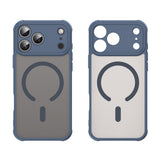 Husa de protectie Techsuit HaloFrost II MagSafe compatibil cu iPhone 17 Pro, Bleumarin