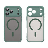 Husa de protectie Techsuit HaloFrost II MagSafe compatibil cu iPhone 17 Pro, Verde