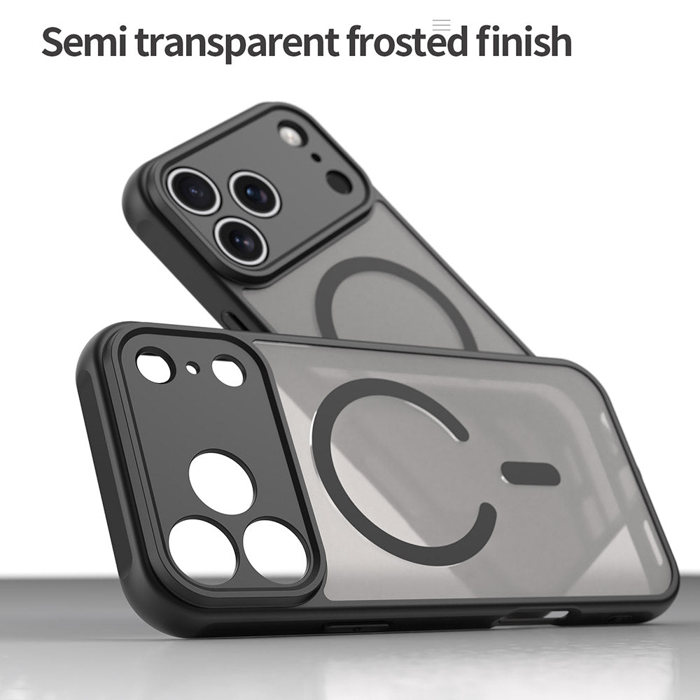Husa de protectie Techsuit HaloFrost II MagSafe compatibil cu iPhone 17 Pro, Negru