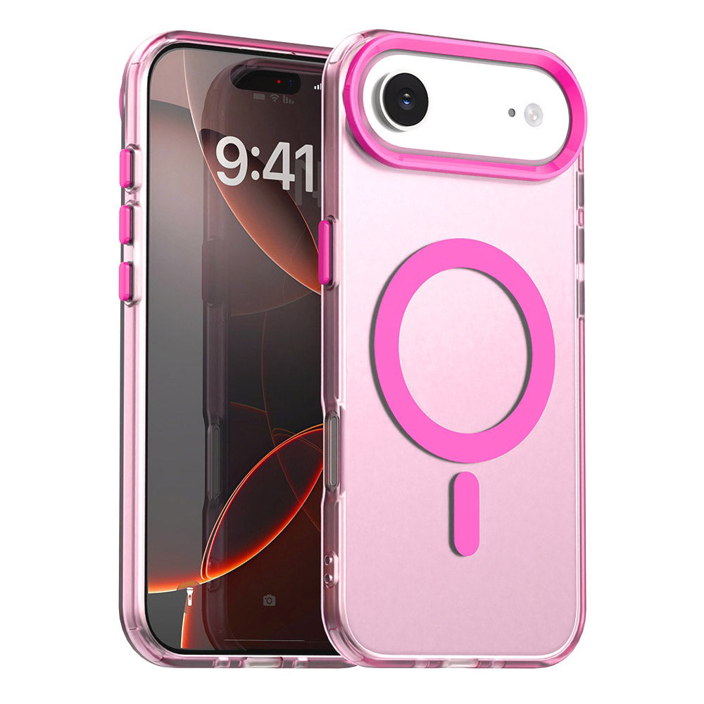 Husa de protectie Techsuit CandyCase MagSafe compatibil cu iPhone 17 Air, Roz
