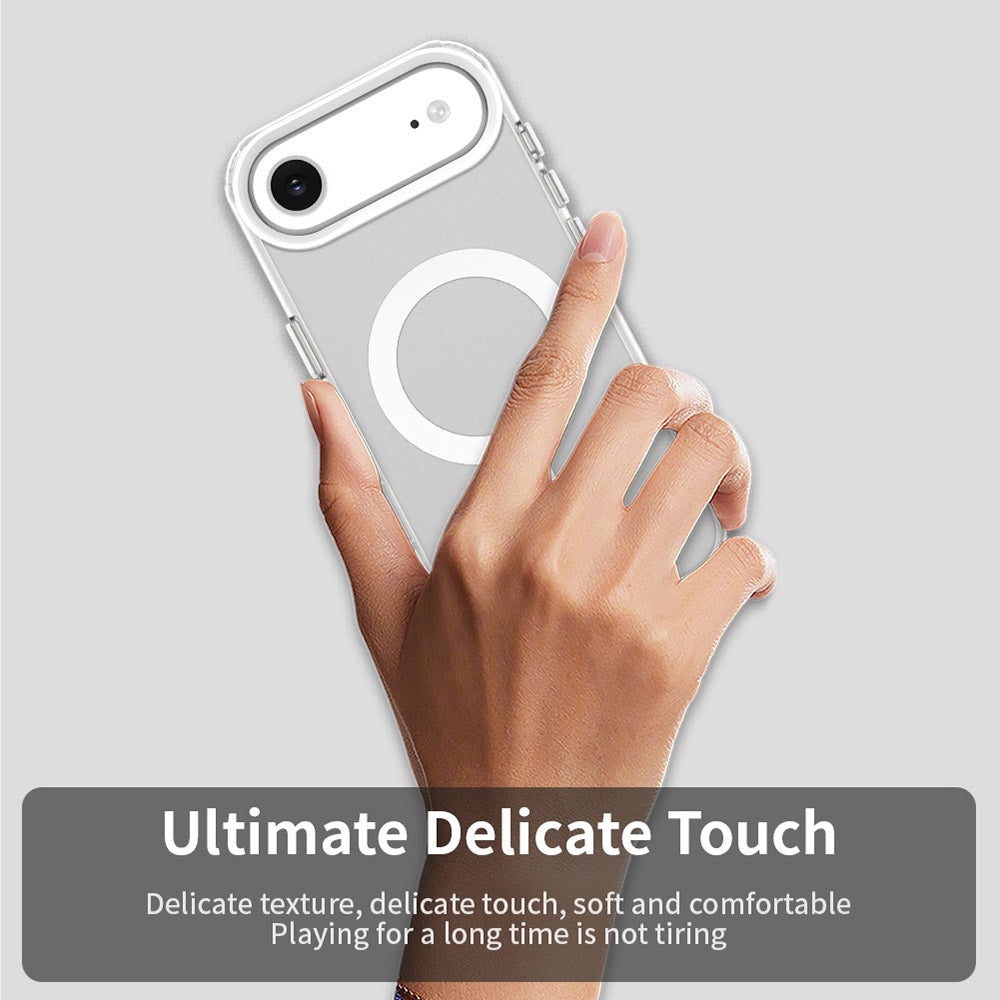 Husa de protectie Techsuit CandyCase MagSafe compatibil cu iPhone 17 Air, Alb
