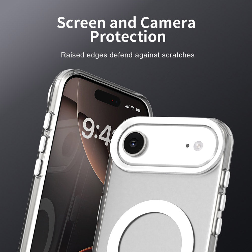 Husa de protectie Techsuit CandyCase MagSafe compatibil cu iPhone 17 Air, Alb