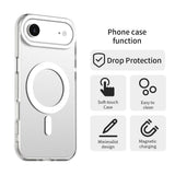 Husa de protectie Techsuit CandyCase MagSafe compatibil cu iPhone 17 Air, Alb