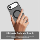 Husa de protectie Techsuit CandyCase MagSafe compatibil cu iPhone 17 Air, Negru