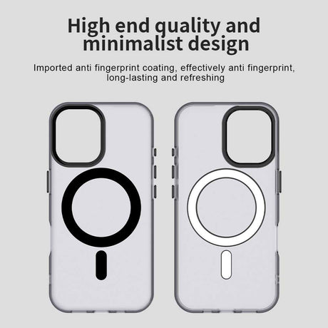 Husa de protectie Techsuit CandyCase MagSafe compatibil cu iPhone 17, Negru