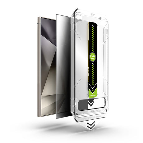 Techsuit TitanGlass CrystalHD Privacy védőfólia Samsung Galaxy S24 Ultra készülékhez