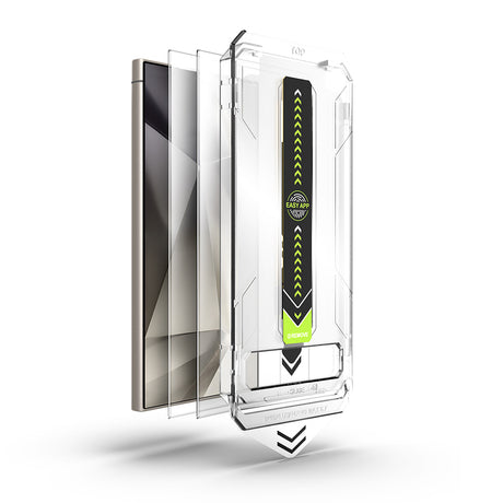 Folie de protecție Techsuit TitanGlass CrystalHD transparentă pentru Samsung Galaxy S24 Ultra