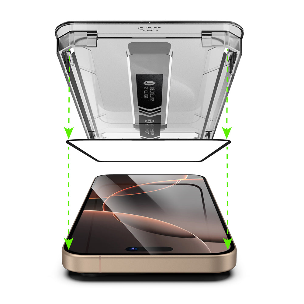 Folie de protectie Techsuit TitanGlass FullCover compatibil cu iPhone X / iPhone XS / iPhone 11 Pro, Negru