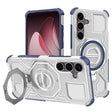 Husa de protectie Techsuit Carbon Shield PRO compatibil cu Samsung Galaxy S25, Albastru Transparent