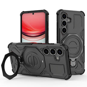 Husa de protectie Techsuit Carbon Shield PRO compatibil cu Samsung Galaxy S25 Plus, Negru