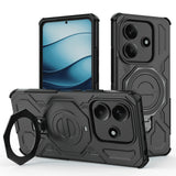 Husa de protectie Techsuit Carbon Shield PRO compatibil cu Xiaomi Redmi Note 14 5G, Negru