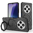 Husa de protectie Techsuit Carbon Shield PRO compatibil cu Xiaomi Redmi 14C / Poco C75, Negru