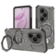 Husa de protectie Techsuit Carbon Shield PRO compatibil cu Honor 400 Pro, Negru Fumuriu