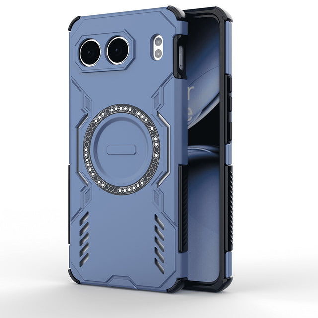 Husa de protectie Techsuit ArmorMag compatibil cu OnePlus Nord 4, Albastru