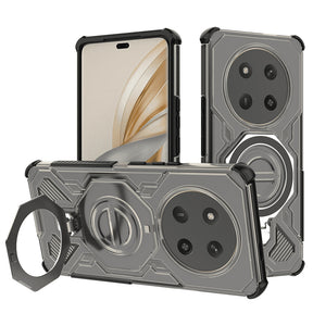 Husa de protectie Techsuit Carbon Shield PRO compatibil cu Honor Magic7 Lite / X9c, Negru Fumuriu