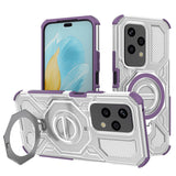 Husa de protectie Techsuit Carbon Shield PRO compatibil cu Honor 200 Lite, Mov Transparent