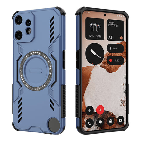 Husa de protectie Techsuit ArmorMag compatibil cu Nothing CMF Phone 2 Pro, Albastru