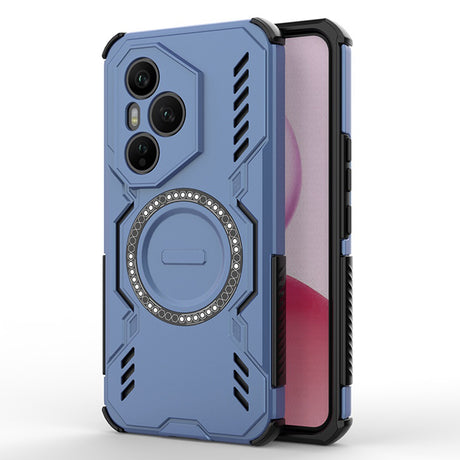 Husa de protectie Techsuit ArmorMag compatibil cu Honor 400 Pro, Albastru