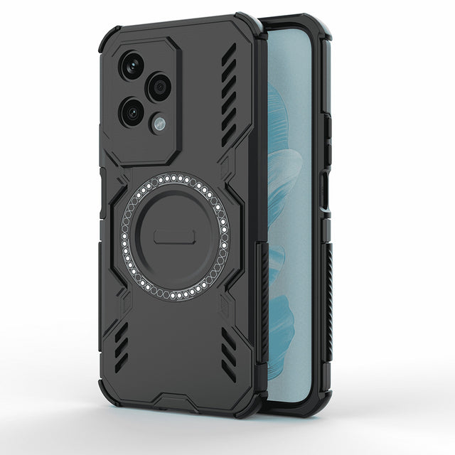 Husa de protectie Techsuit ArmorMag compatibil cu Honor 200 Lite, Negru