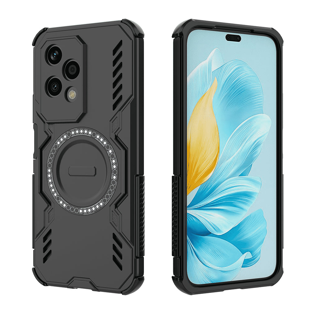 Husa de protectie Techsuit ArmorMag compatibil cu Honor 200 Lite, Negru