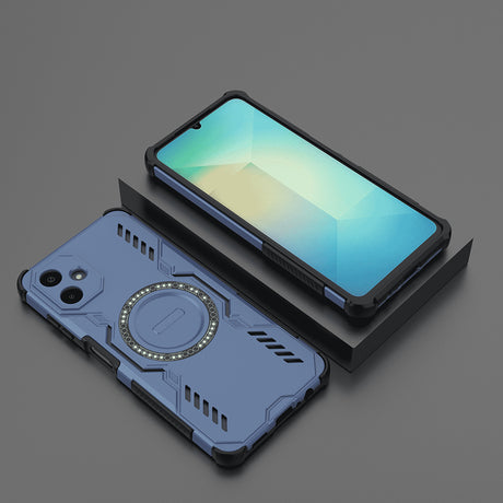 Husa de protectie Techsuit ArmorMag compatibil cu Samsung Galaxy A06, Albastru